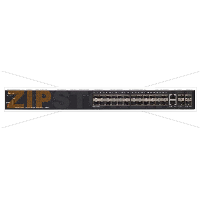 Коммутатор 24xLAN, 2xSFP Cisco SG350-28SFP-K9-EU 