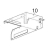 Side frame R Sato DR308e