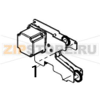 Stepping motor media drive assembly (including belt, gears, stepping motor) TSC PEX-1120 Stepping motor media drive assembly (including belt, gears, stepping motor) TSC PEX-1120Запчасть на деталировке под номером: 1