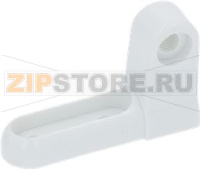CERNIERA SUP.M8 BIANCA PLASTICA H=22X33