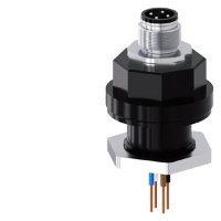 АДАПТЕР ДЛЯ ПОДКЛЮЧЕНИЯ ЧЕРЕЗ РАЗЪЕМ М12, 5-PIN, ДЛЯ РЕЗЬБОВОГО ВВОДА М20, ДЛЯ МЕТАЛЛИЧЕСКОГО КОРПУСА Siemens 3SU1950-0HR10-0AA0
