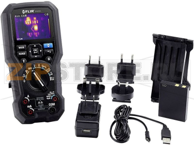 Мультиметр цифровой, CAT III 1000 В, CAT IV 600 В FLIR DM284-KIT 