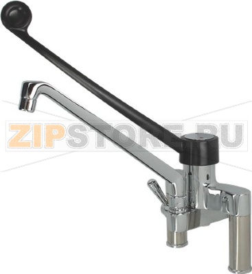 ОДНОРЫЧАЖНЫЙ СМЕСТИТЕЛЬ НА ДВА ОТВЕРСТИЯ 