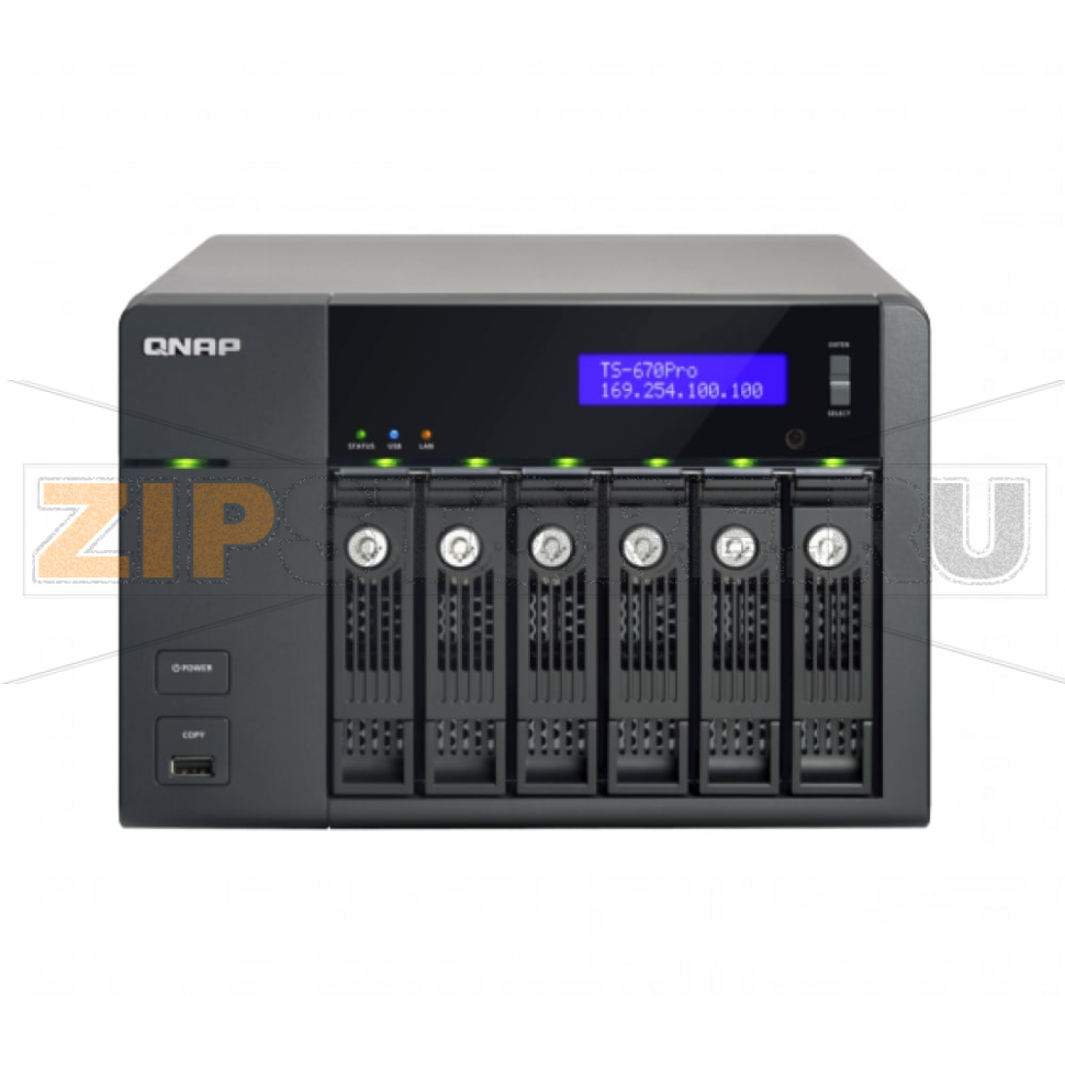 Накопитель сетевой QNAP TS-670-PRO 