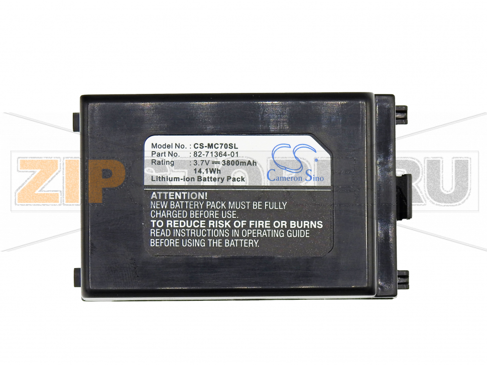 Аккумулятор 3800 mAh Motorola Symbol MC7596 Аккумуляторная батарея увеличенной (повышенной) емкости емкости 3800 mAh для терминала сбора данных Motorola Symbol MC7596

