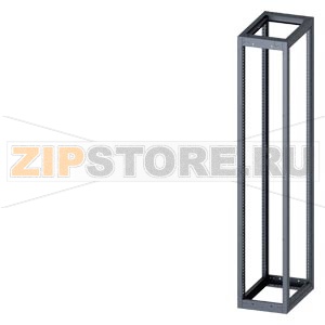 SIVACON, Supporting structure, for standard Empty enclosure, H: 2200 mm, W: 400 mm, T: 600 mm, RAL 7035 Siemens 8MF1246-2GS40 