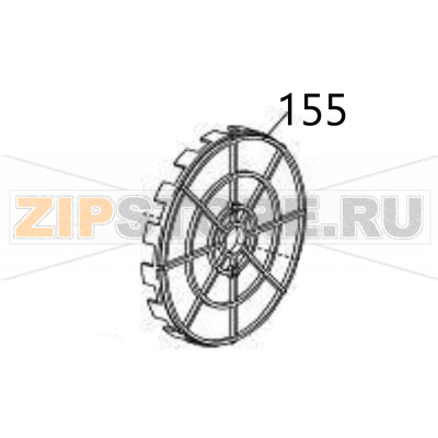 Disk plate (A) Sato DR308e Disk plate (A) Sato DR308eЗапчасть на деталировке под номером: 155Название запчасти на английском языке: Disk plate (A) Sato DR308e.