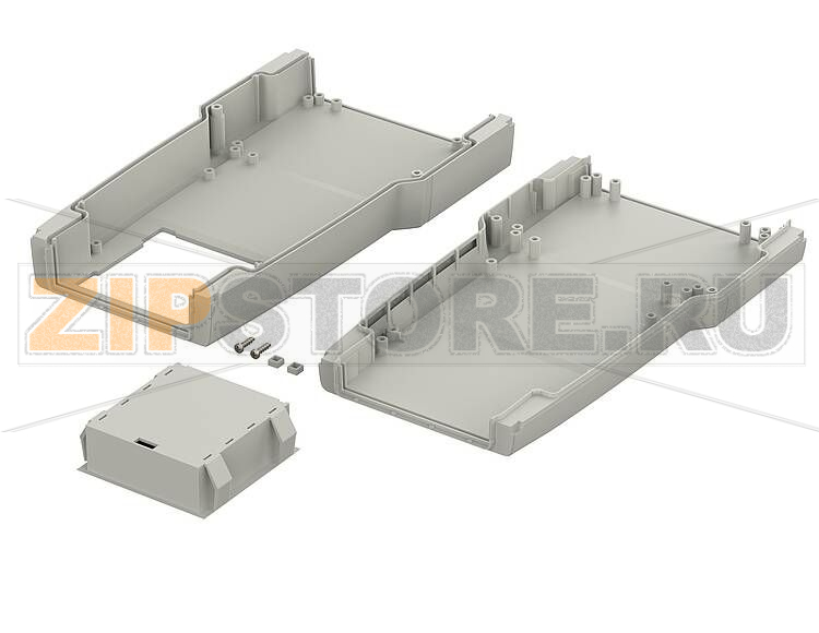 Корпус со сплошной поверхностью для плёночной клавиатуры, 236x125x41 мм Bopla ART 865 F mit BE 60 