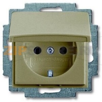 Розетка 16 А, 250 В, шампань ABB 1872.00