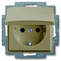 Розетка 16 А, 250 В, шампань ABB 1872.00