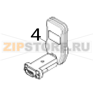 Bluetooth-модуль внешний TSC TTP-644MU Модуль Bluetooth внешний для RS-интерфейса для принтера TSC TTP-644MUЗапчасть на деталировке под номером: 4