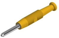 Разъем лабораторный 2 мм, желтый Hirschmann MST 3 YELLOW
