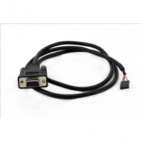 Кабель 1 м, 4 контакта MOXA CBL-F9DPF1x4-BK-100