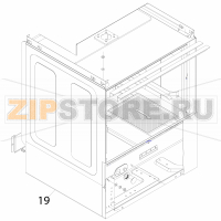 Left side panel Fagor AD-48 C