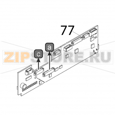 Power PCB assy-LF Sato FX3-LX Power PCB assy-LF Sato FX3-LXЗапчасть на деталировке под номером: 77Название запчасти на английском языке: Power PCB assy-LF Sato FX3-LX.