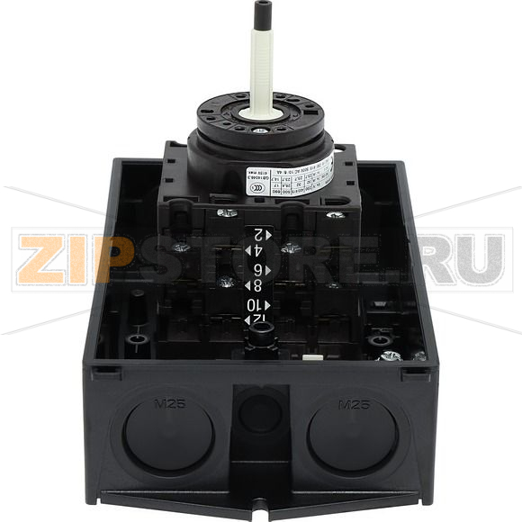 Выключатели главные, T3, 32 A, 3 модуля, 3-полюсн Eaton T3-3-15683/I2/SVB-SW 