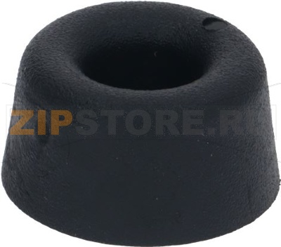 HARD RUBBER ROUND FOOT 9x5XH9 
