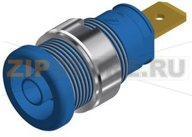 Гнездо 32 А, 1 кВ, синее Hirschmann SEB 2620 F6.3 BLUE 