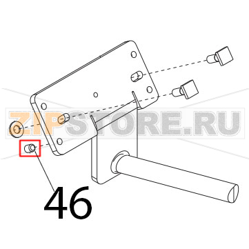 Vite senza testa DIN913, M8x10CE Sirman Palladio 350 Automec Vite senza testa DIN913, M8x10CE Sirman Palladio 350 AutomecЗапчасть на деталировке под номером: 46
