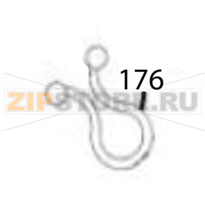 Omega lock Sato CL4NX Omega lock Sato CL4NXЗапчасть на деталировке под номером: 176Название запчасти на английском языке: Omega lock Sato CL4NX.