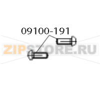 Screw MRX-H M2.5x6 Zebra TTP 1030
