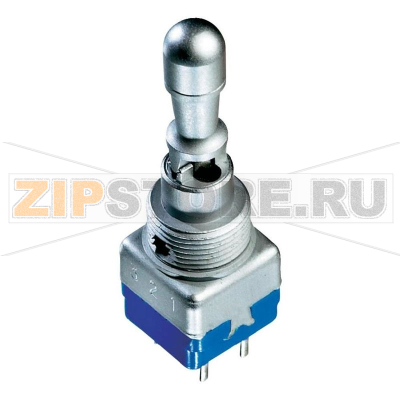 Тумблер 250 В/AC, 2 А, 2 x вкл/выкл/вкл, 1 шт APEM 12149A 