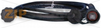 Hyperline PC-IE-LPM-STP-RJ45-RJ45-C5e-2M-BK Промышленный патч-корд F/UTP, экранированный, IP67, категория 5e, с защитными крышками, 2 м, черный