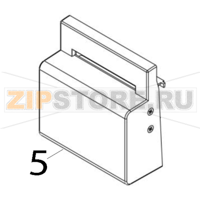 Cutter module / Blue (full cut) TSC TTP-323 Cutter module / Blue (full cut) TSC TTP-323Запчасть на деталировке под номером: 5