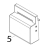 Cutter module / Blue (full cut) TSC TTP-323