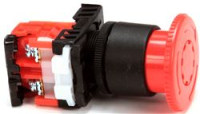 SAFETY OFF BUTTON RED