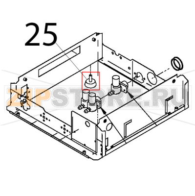 Piedino politene M8x40 Teikos TS820 Piedino politene M8x40 Teikos TS820Запчасть на деталировке под номером: 25