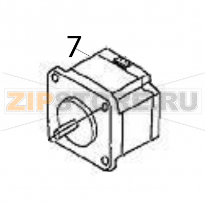 Stepping motor (feed) Sato HR212 TT Stepping motor (feed) Sato HR212 TTЗапчасть на деталировке под номером: 7Название запчасти на английском языке: Stepping motor (feed) Sato HR212 TT.