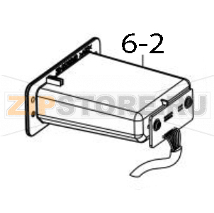 Slot-in WI-FI housing with transfer board (dealer option) TSC MB340T Slot-in WI-FI housing with transfer board (dealer option) TSC MB340TЗапчасть на деталировке под номером: 6-2