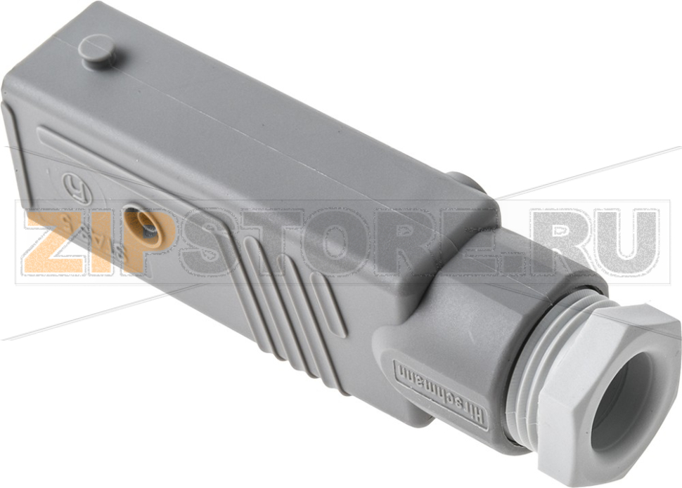 Разъем питания прямоугольный 10 A, 250 В/DC, 400 В/AC, IP54, белый Hirschmann 931692106 