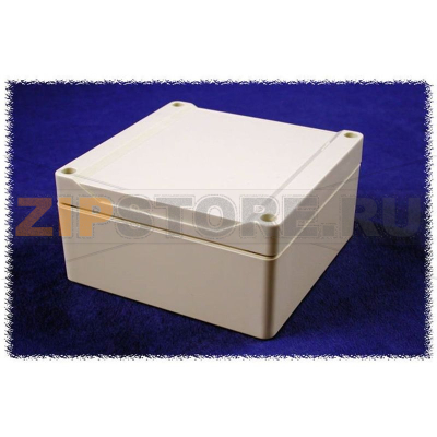 Корпус 120x120x60 мм, материал: поликарбонат, серый, 1 шт Hammond 1555N2GY 