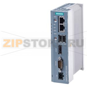 SIMATIC IOT2050; 2x Gbit Ethernet RJ45; Display port; 2x USB2.0; 16 GB eMMC; SD card slot; 24 V DC industrial power supply Siemens 6ES7647-0BA00-1YA2 