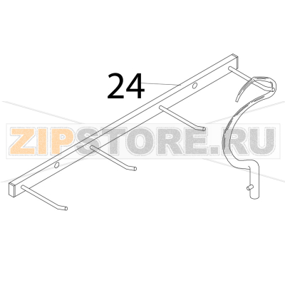 Rack for mixing tools Bear Varimixer AR80 VL-1S Rack for mixing tools Bear Varimixer AR80 VL-1SЗапчасть на деталировке под номером: 24