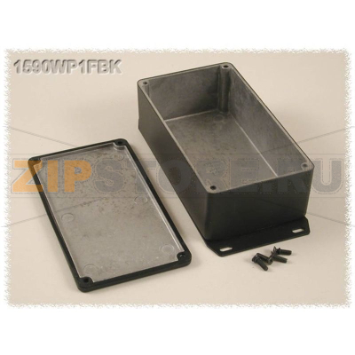 Корпус алюминиевый 153x82x50 мм, серый, 1 шт Hammond 1590WPF 