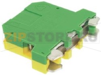 MORSETTO SINGOLO GIALLO/VERDE