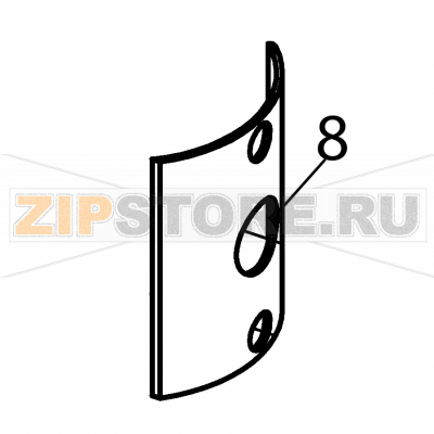 Fluepipe shaft seal Fagor VE-202 Fluepipe shaft seal Fagor VE-202Запчасть на деталировке под номером: 8Название запчасти Fagor на английском языке: Fluepipe shaft seal VE-202.