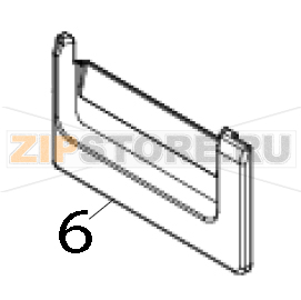 Lower front panel TSC ME240 Lower front panel TSC ME240Запчасть на деталировке под номером: 6