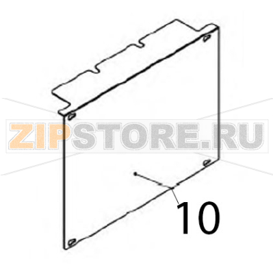 Coperchio AISI430, 10/10, per quadro elettrico electronic Vortmax DDM 660 Coperchio AISI430, 10/10, per quadro elettrico electronic Vortmax DDM 660Запчасть на деталировке под номером: 10