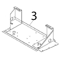 Foot holder LH Angelo Po FC1011G