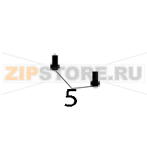 Screw (for lower cover), TP3*10, MOQ 50 pcs TSC TA200 Screw (for lower cover), TP3*10, MOQ 50 pcs TSC TA200Запчасть на деталировке под номером: 5
