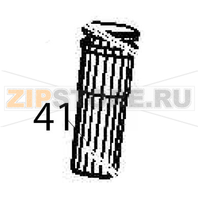 Tension wheel shaft Hurakan HKN-CL6 Tension wheel shaft Hurakan HKN-CL6Запчасть на деталировке под номером: 41