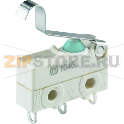 Микропереключатель 250 В/AC, 6 A, 1 x вкл/вкл, без фиксации, IP67, 1 шт Marquardt 1045.7502 