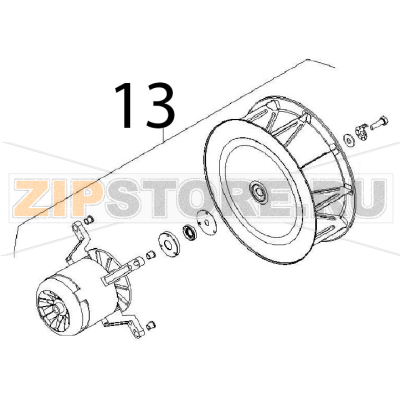 Motor assy Angelo Po FC1011G Motor assy Angelo Po FC1011GЗапчасть на деталировке под номером: 13