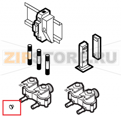 10 lt/h water flow reducer Lainox ME061T     10 lt/h water flow reducer Lainox ME061TЗапчасть на сборочном чертеже под номером: 12Название запчасти на английском&nbsp;языке: 10 lt/h water flow reducer Lainox ME061T