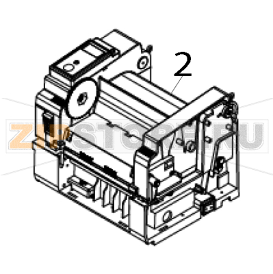 Print engine mechanism (NON-LCD and USB) 203 dpi TSC TA210 Print engine mechanism (NON-LCD and USB) 203 dpi TSC TA210Запчасть на деталировке под номером: 2
