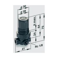 Регулятор давления, G1/4, 0-20 бар Norgren R07-200-RNKG